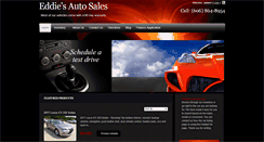 Desktop Screenshot of eddiesauto-sales.com